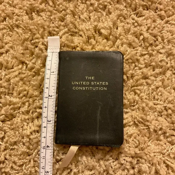 ❌NEW LISTING❌ Mini US Constitution leather bound book - Picture 1 of 5